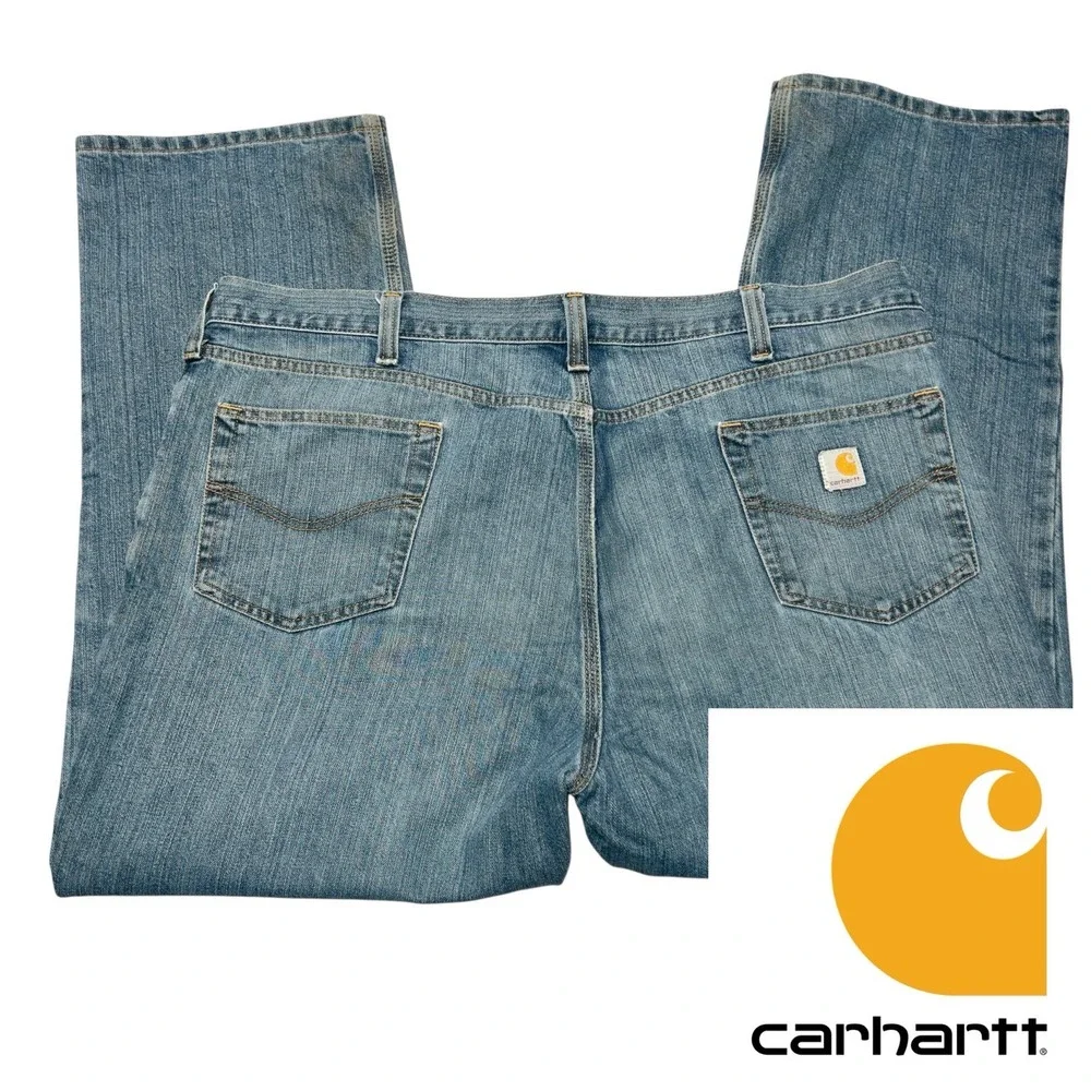 Carhartt‎ 101483-960 Jeans Mens 44x30 Relaxed Fit Western Workwear Ranchwear